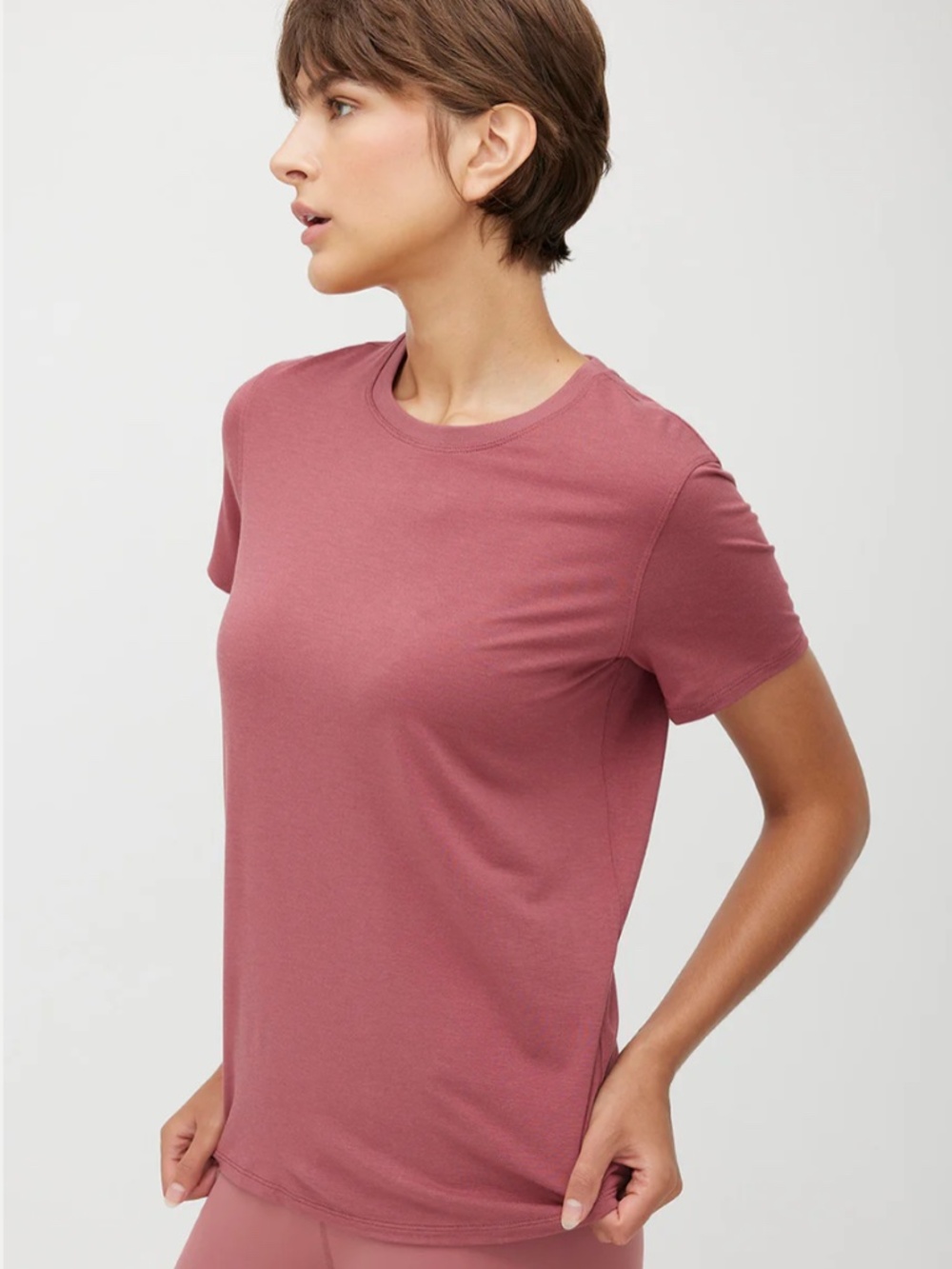 Kit and Ace Tech T - S - Mauve